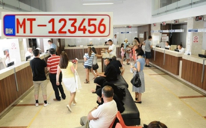 Tablice Rbih Evo kakva je procedura za izdavanje prenosivih tablica u BiH | Cazin.NET