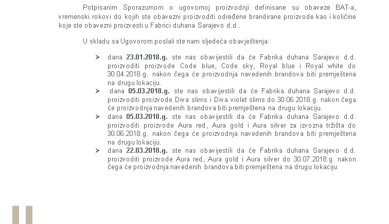 Fabrika duhana Sarajevo 