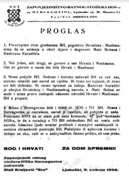 Proglas Blaža Krajevića
