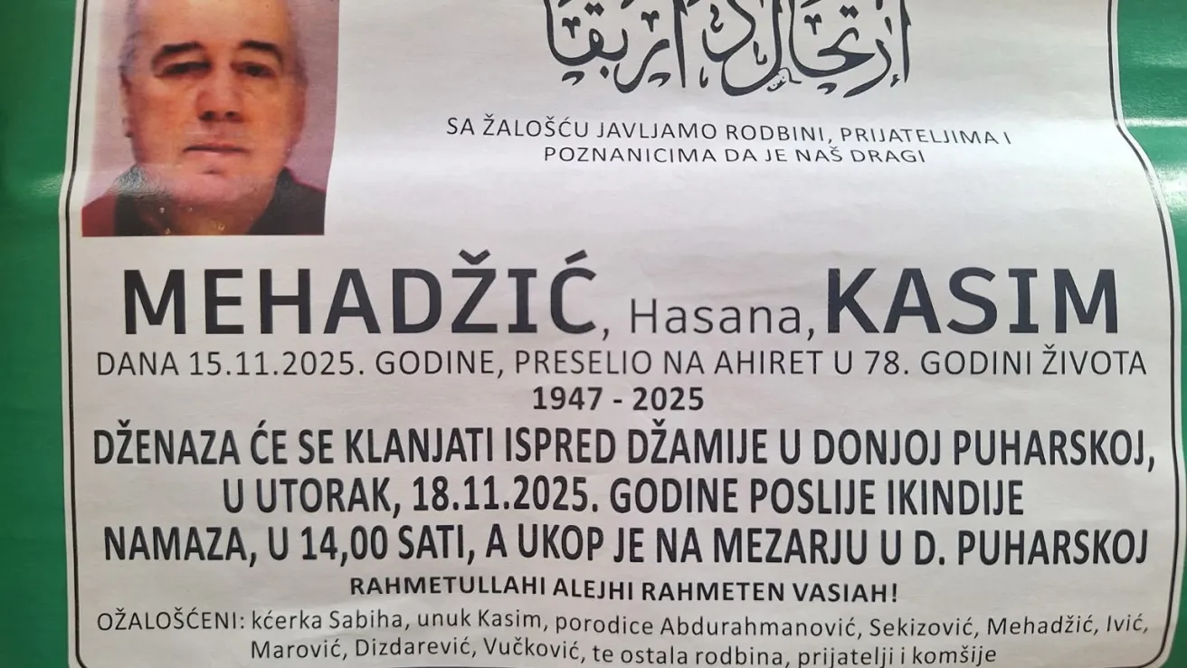 Mehadžić, Hasana, Kasim