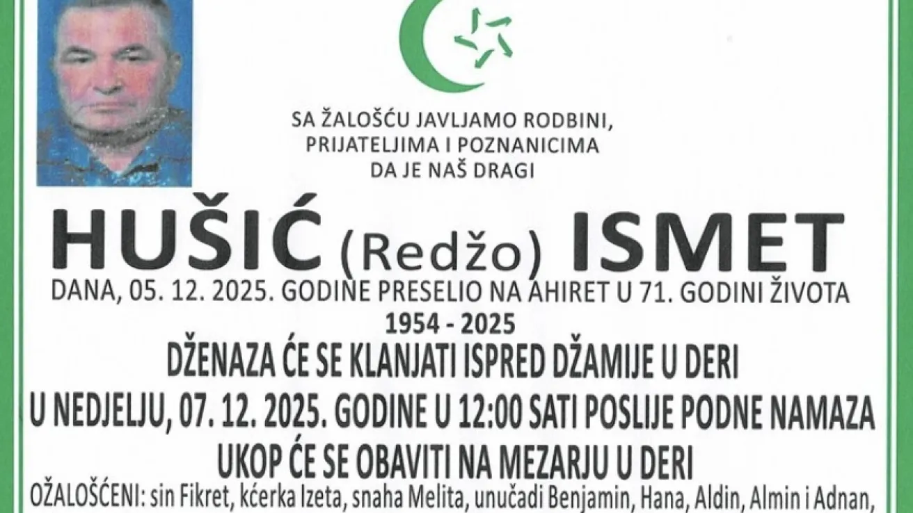 Hušić (Redžo) Ismet
