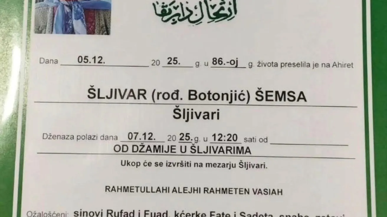 Šljivar (rođ. Botonjić) Šemsa