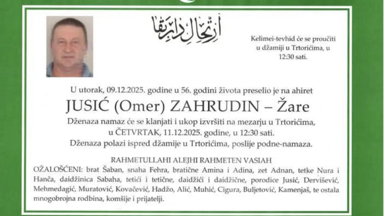 Jusić (Omer) Zahrudin – Žare