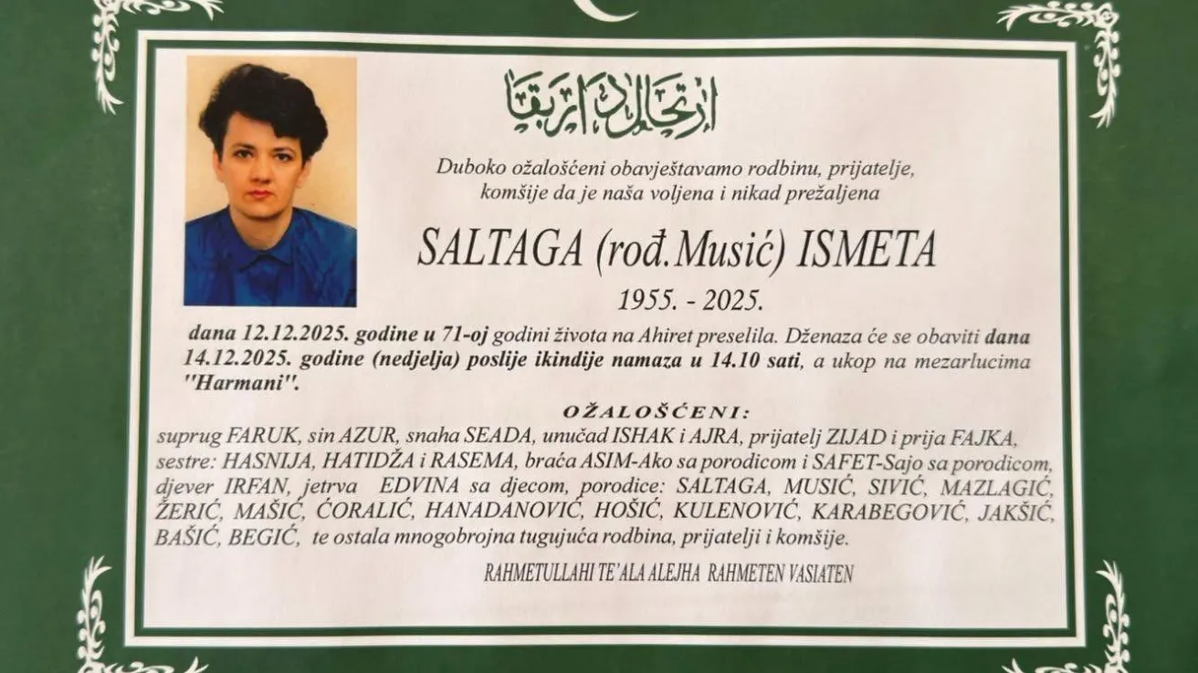 Saltaga (rođ. Musić) Ismeta