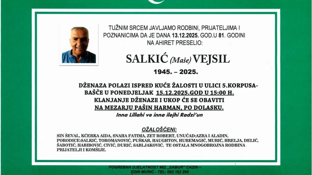 Salkić (Maše) Vejzil