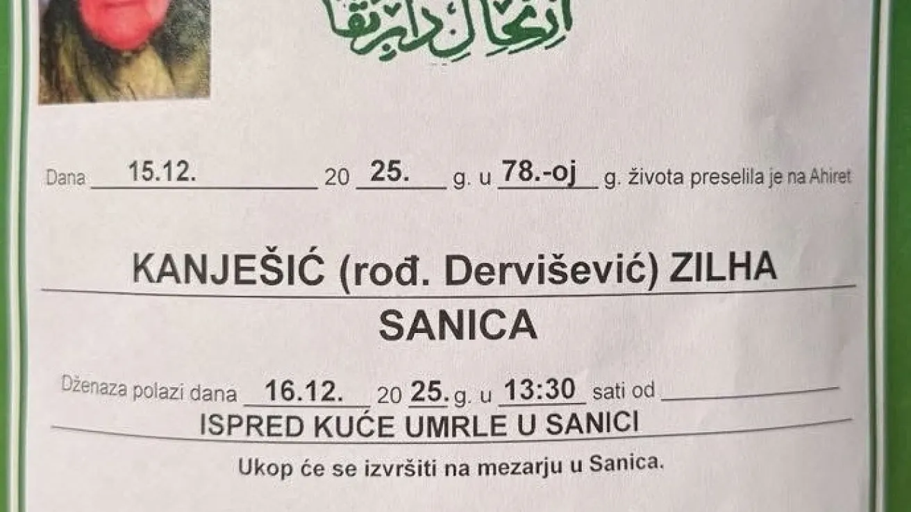 Kanješić (rođ. Dervišević) Zilha