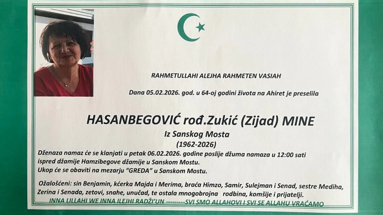 Hasanbegović, rođ. Zukić (Zijad) Mine