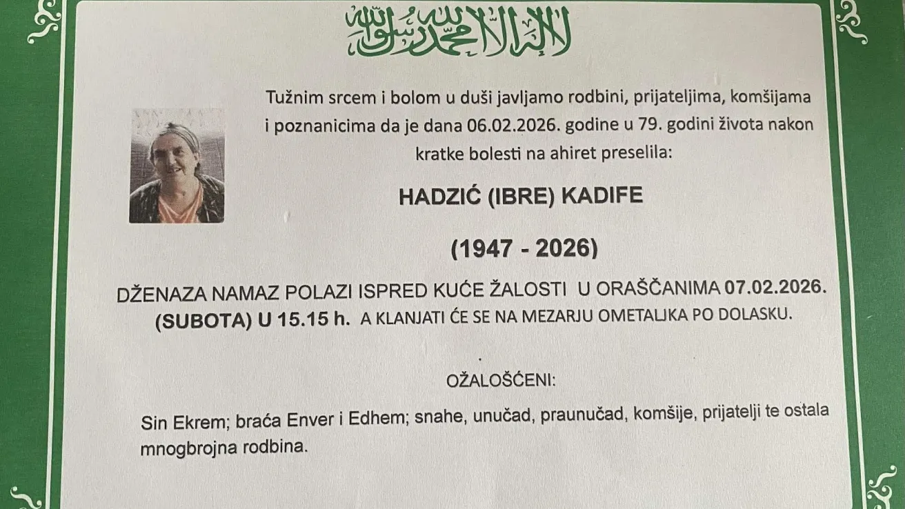 Hadžić (Ibre) Kadife