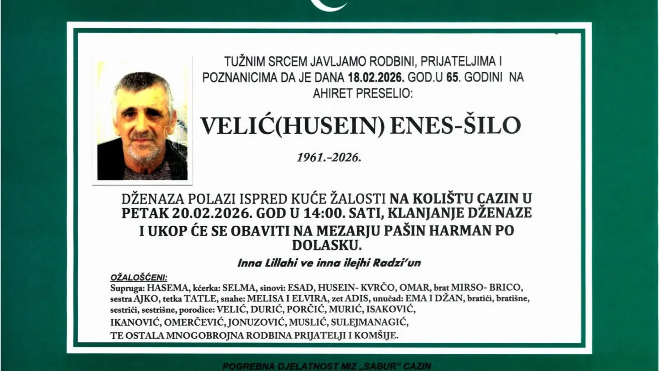 Velić (Husein) Enes-&Scaron;ilo