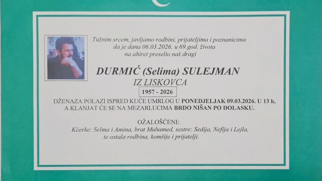 Durmić (Selima) Sulejman