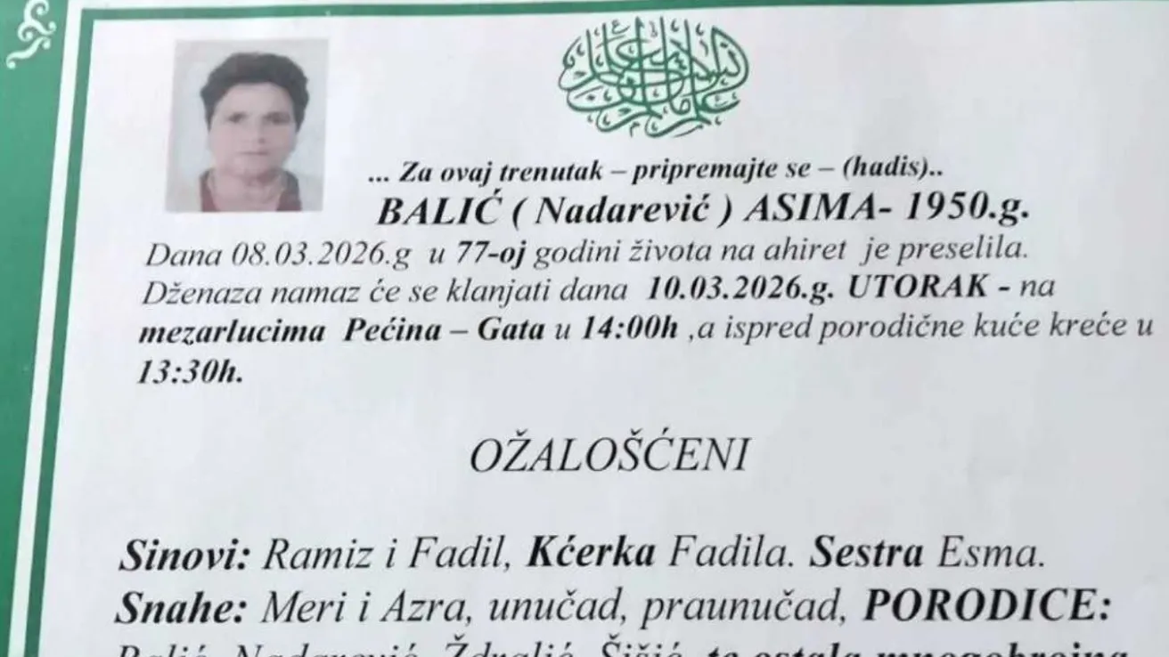 Balić (Nadarević) Asima 