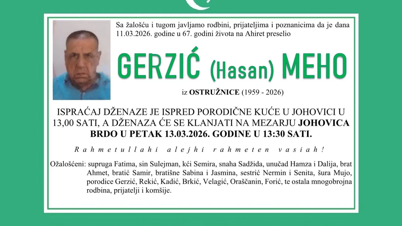 Gerzić (Hasan) Meho