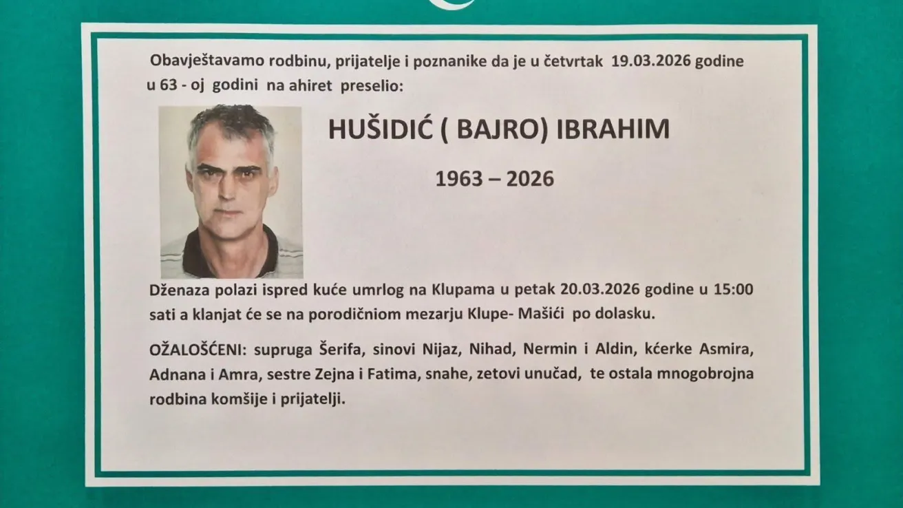 Hu&scaron;ić (Bajro) Ibrahim