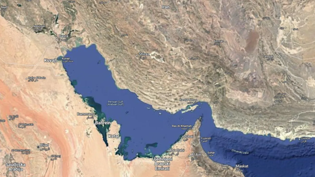 Perzijski zaljev. Screenshot