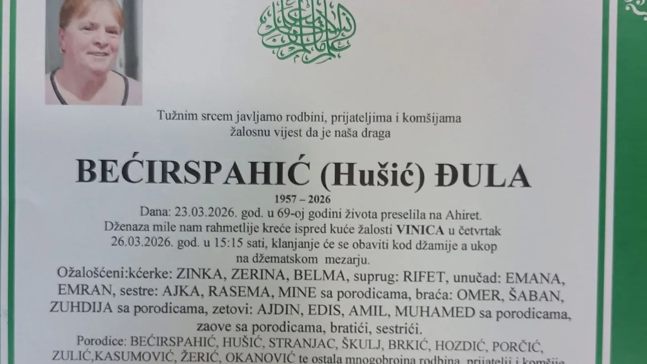Bećirspahić (Hu&scaron;ić) Đula