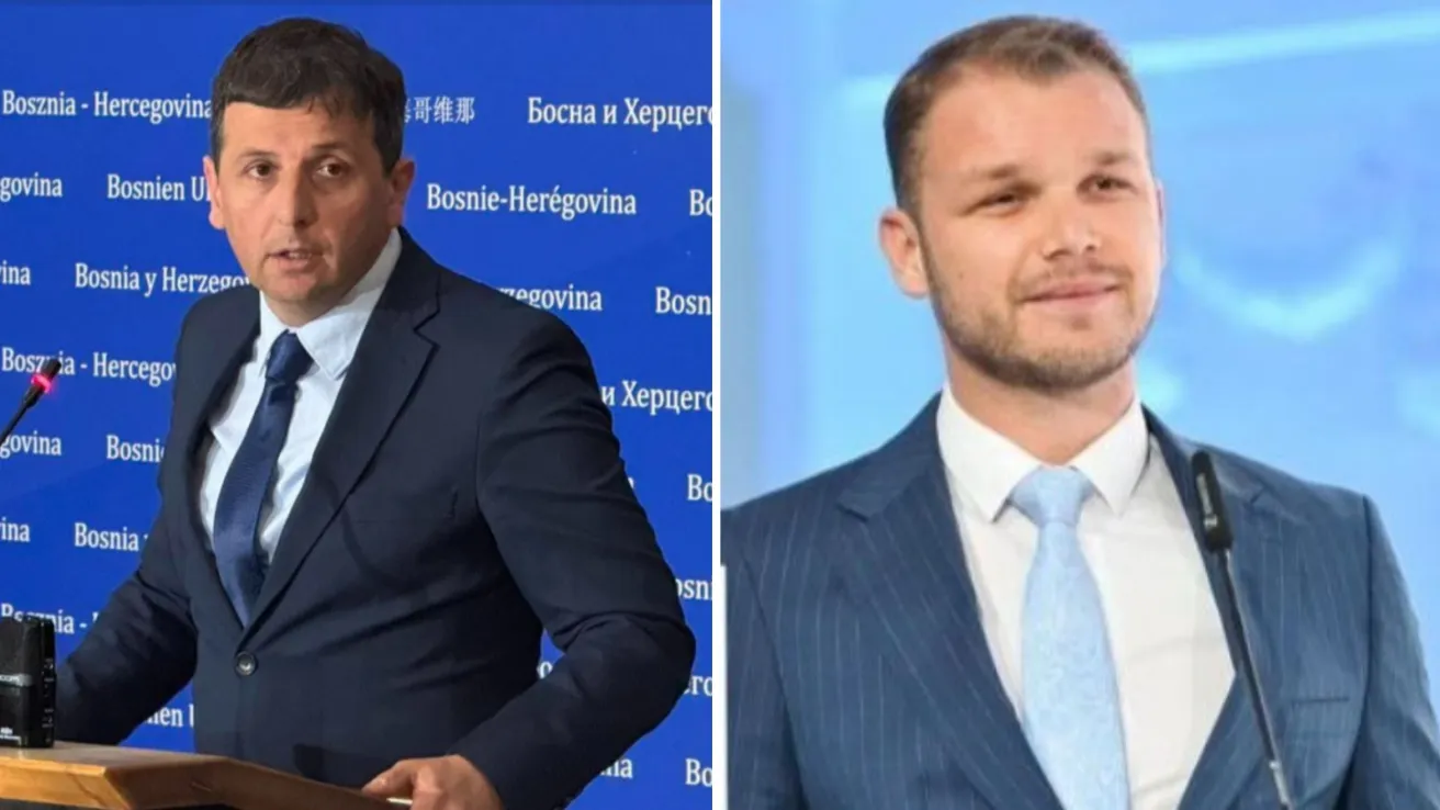 Neboj&scaron;a Vukanović i Dra&scaron;ko Stanivuković. Screenshot