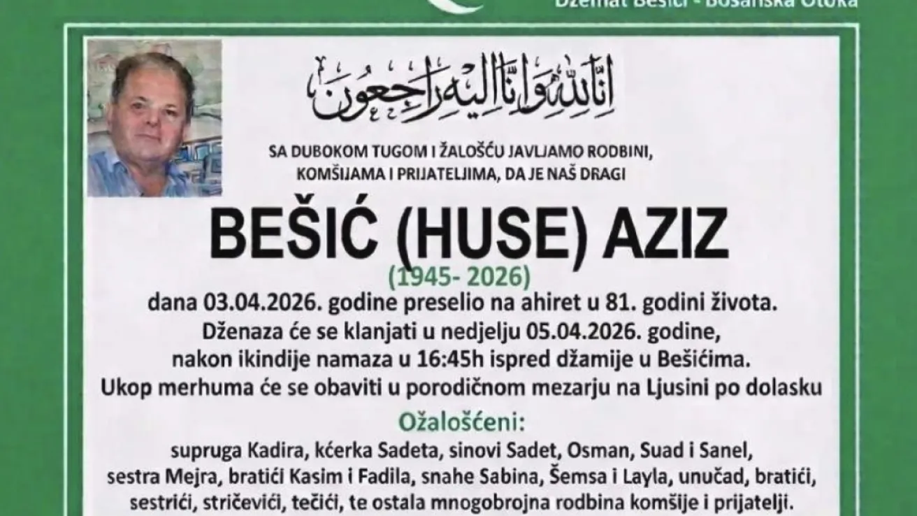 Be&scaron;ić (Huse) Aziz