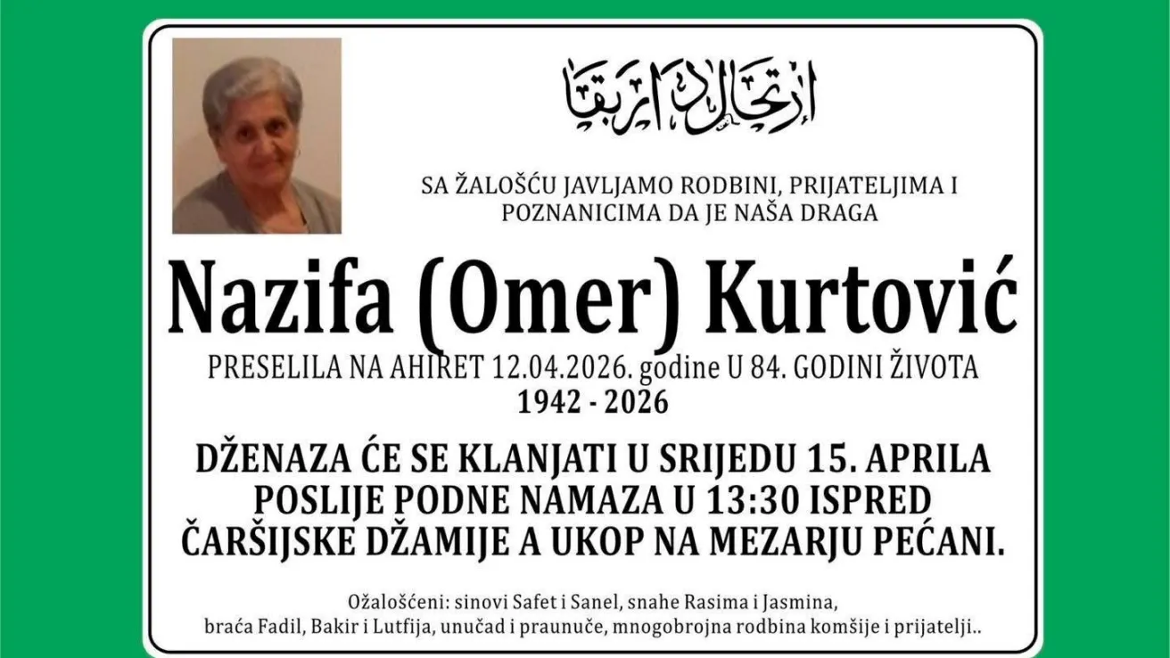 Nazifa (Omer) Kurtović