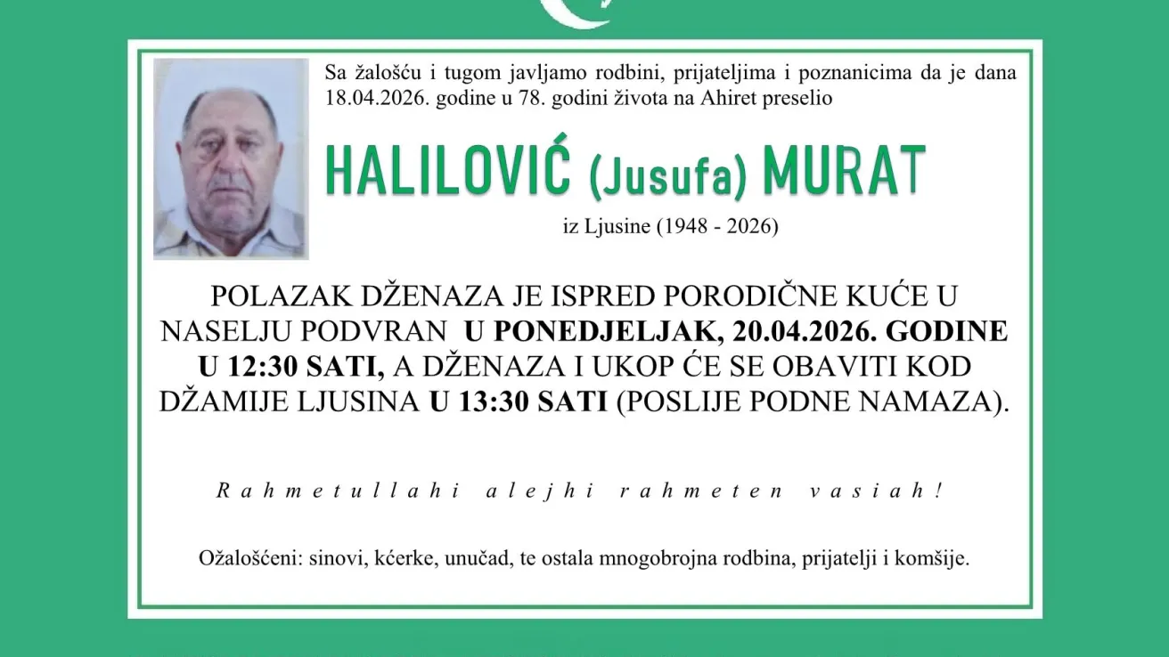 Halilović (Jusufa) Murat