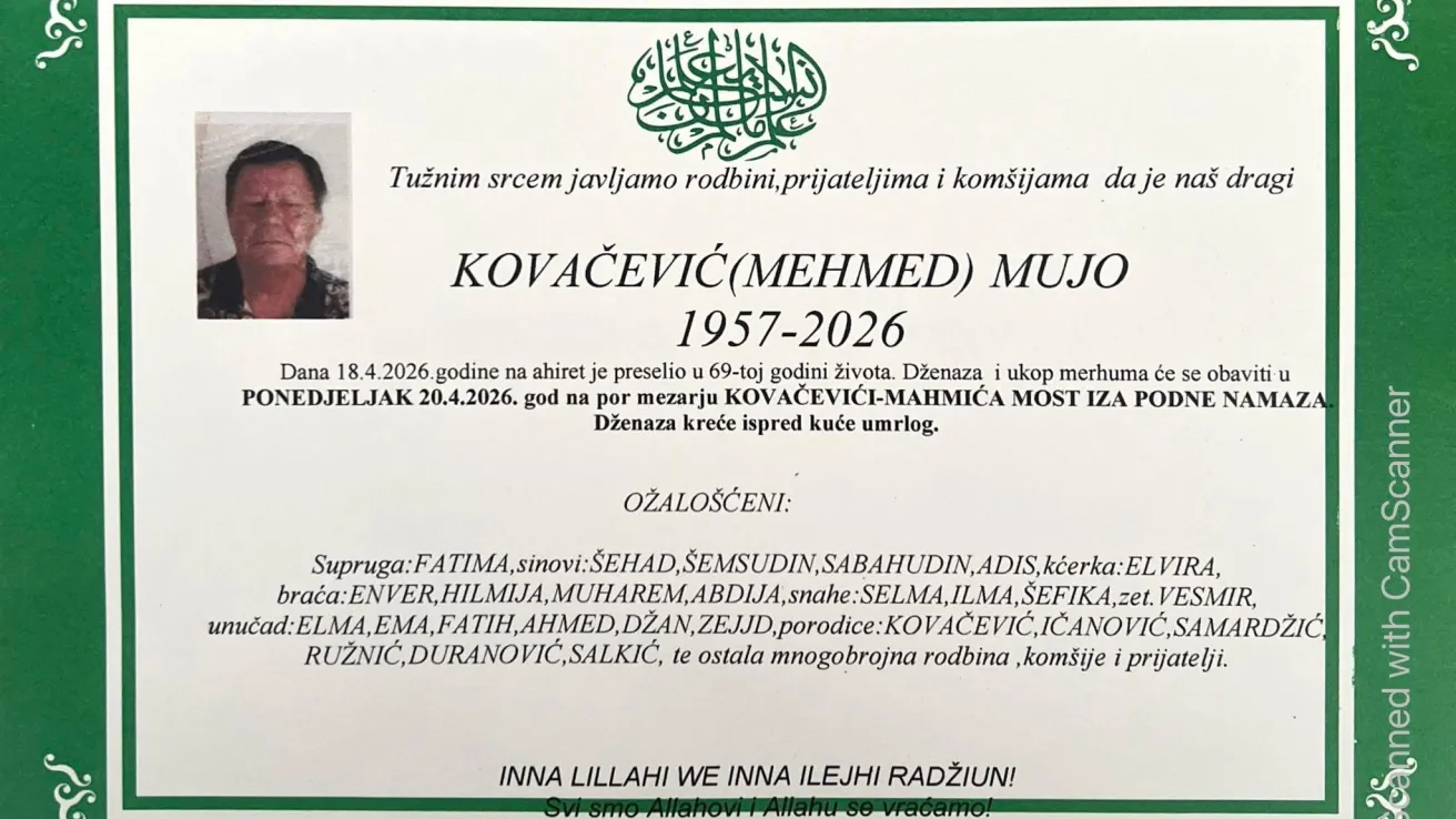 Kovačević (Mehmed) Mujo