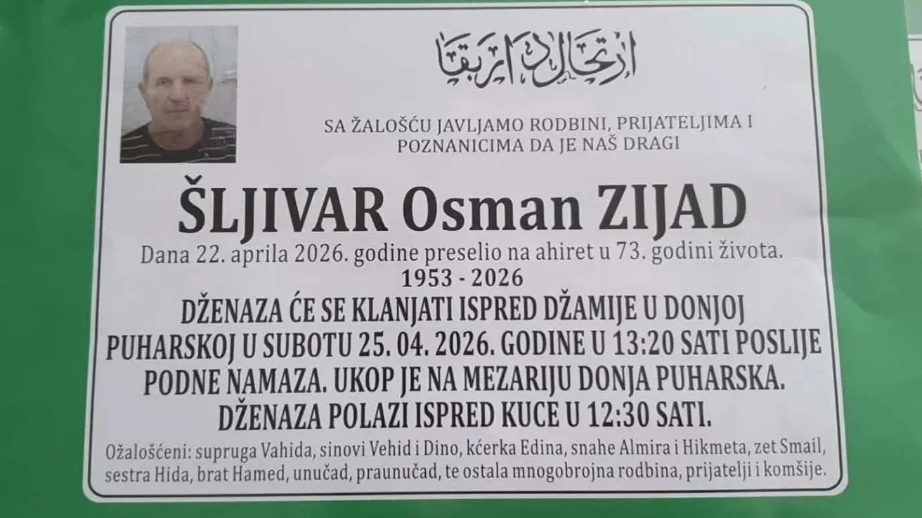 &Scaron;ljivar Osman Zijad