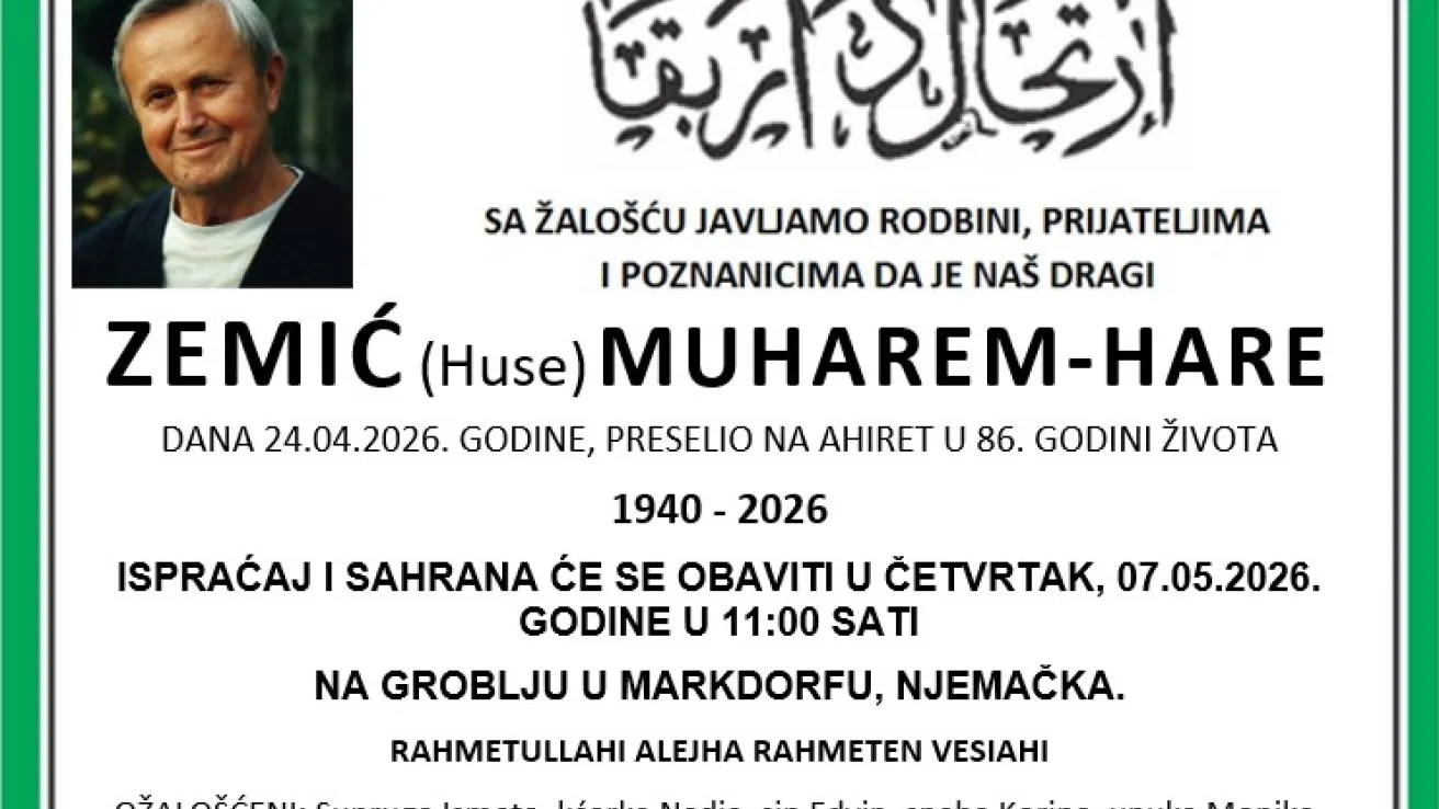 Zemić (Huse) Muharem &ndash; Hare