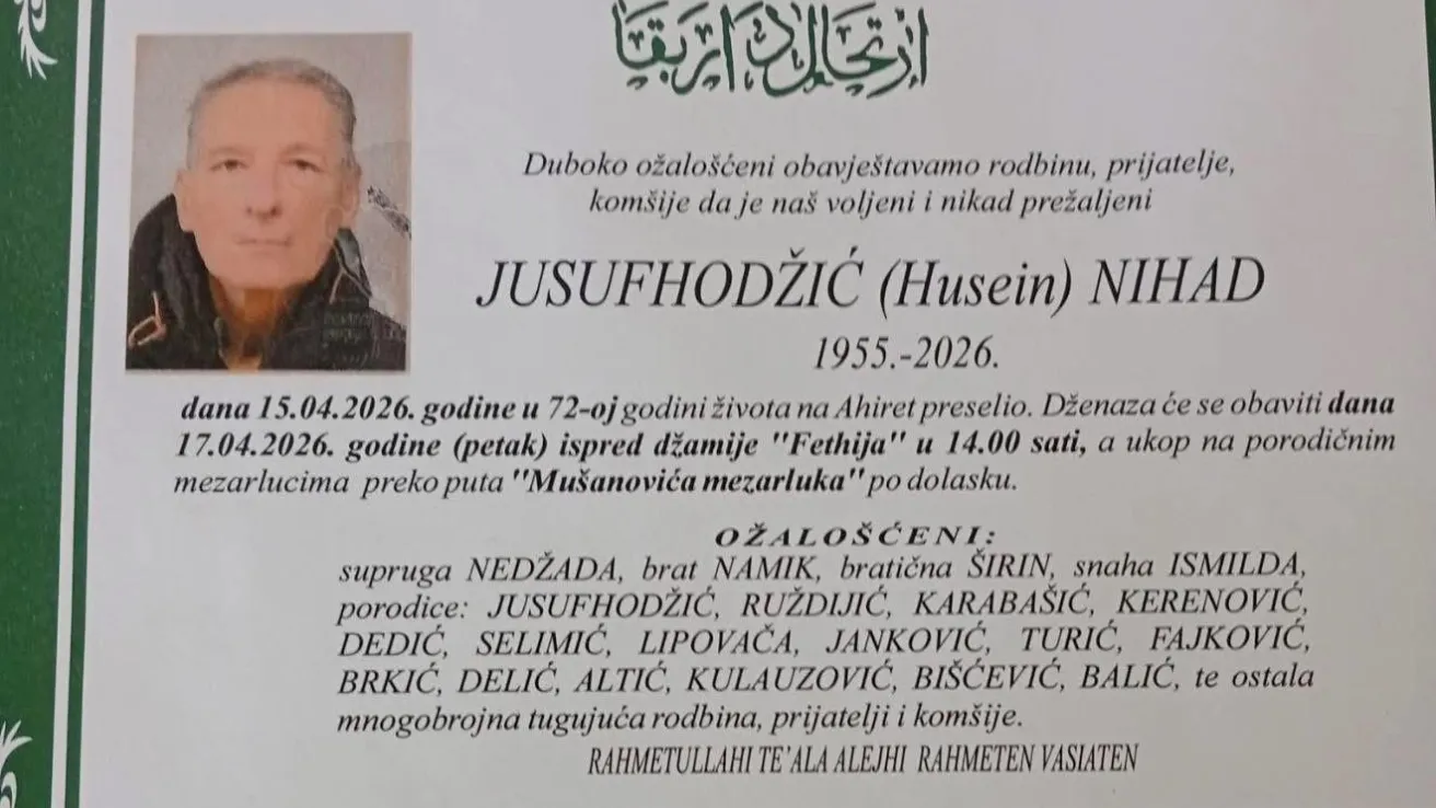 Jusufhodžić (Husein) Nihad