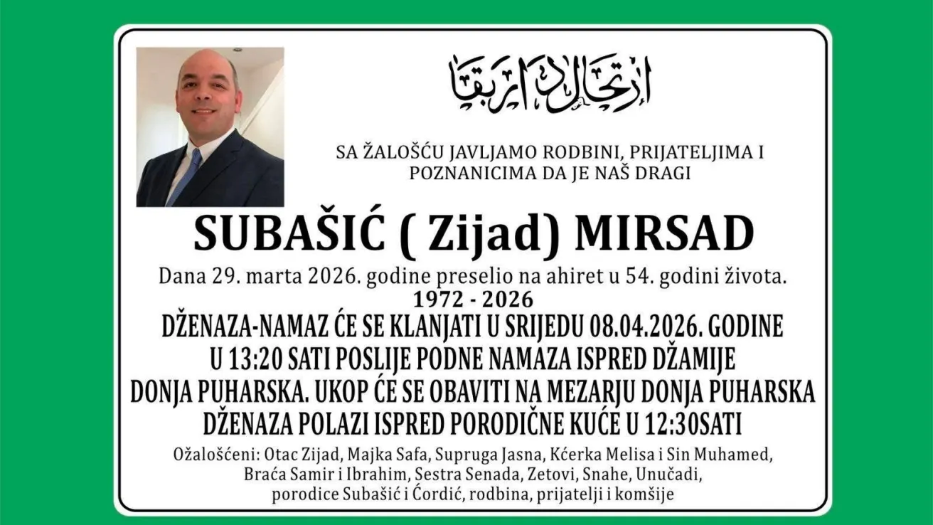 Suba&scaron;ić (Zijad) Mirsad