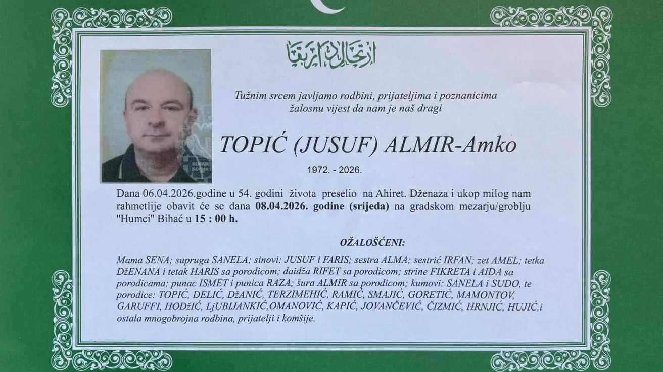 Topić (Jusuf) Almir &ndash; Amko
