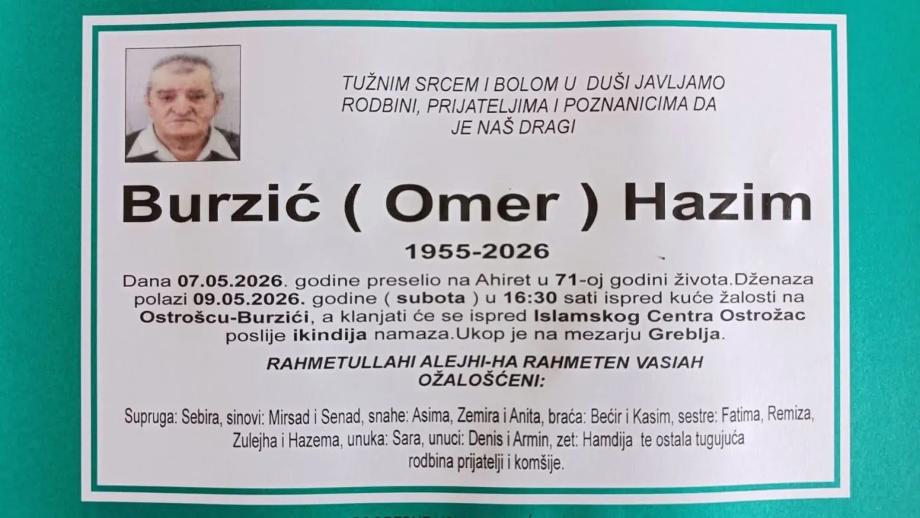 Burzić ( Omer ) Hazim