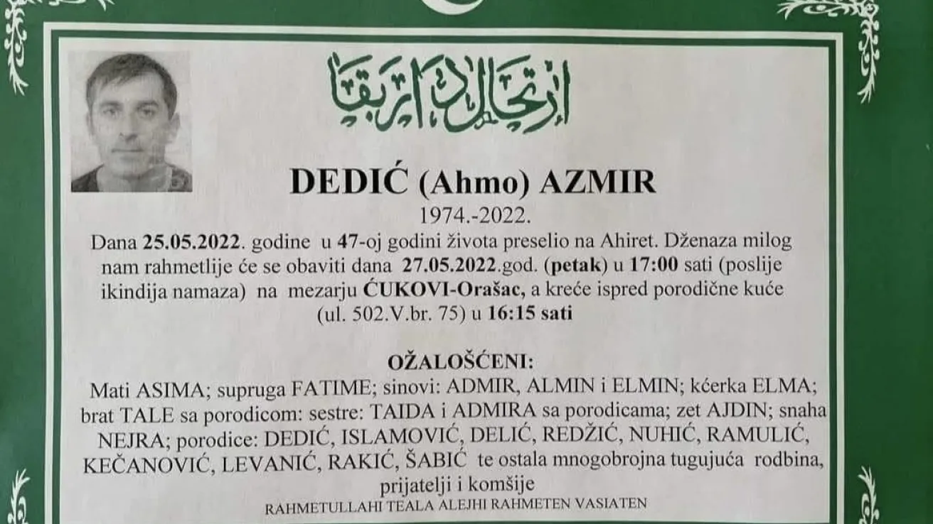 Dedić (Ahmo) Azmir
