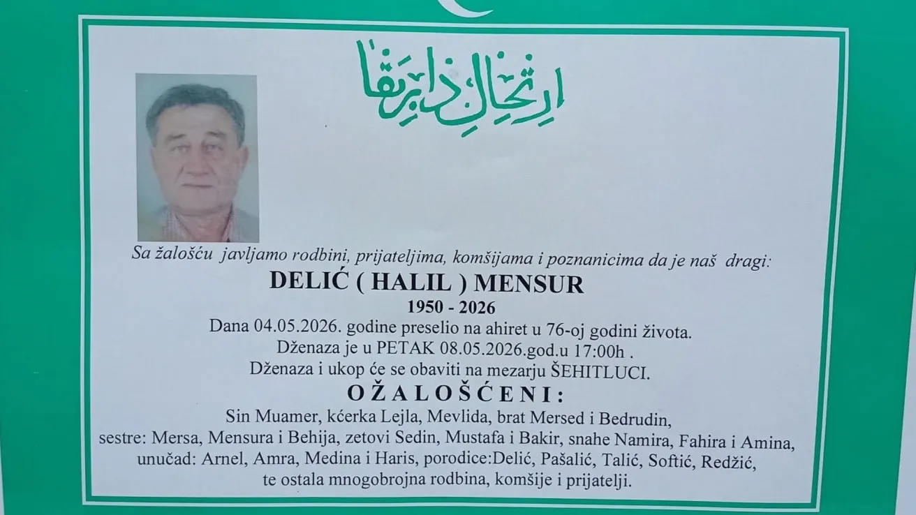Delić (Halil) Mensur