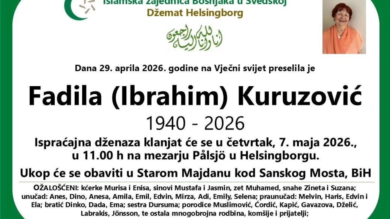 Fadila (Ibrahim) Kuruzović