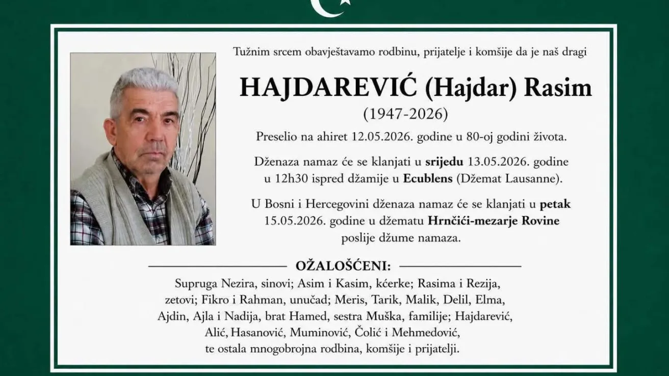 Hajdarević (Hajdar) Rasim