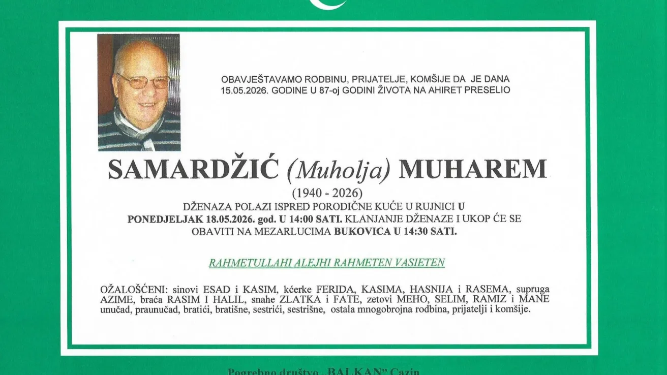 Samardžić (Muholija) Muharem