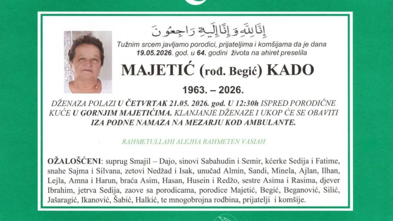 Majetić (rođ. Begić) Kado
