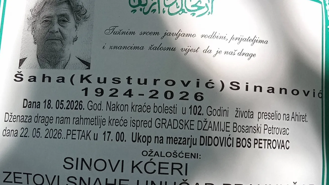 &Scaron;aha (Kusturović) Sinanović