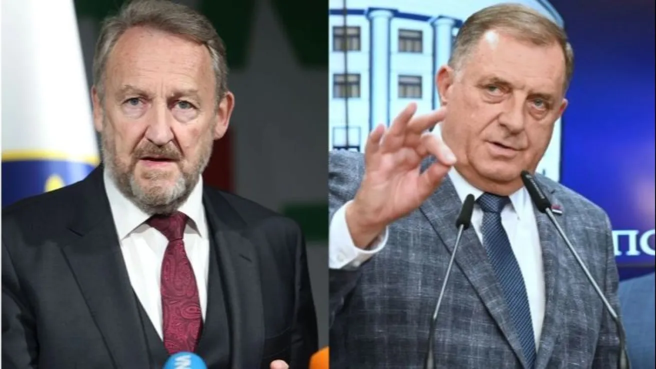Bakir Izetbegović i Milorad Dodik. Screenshot