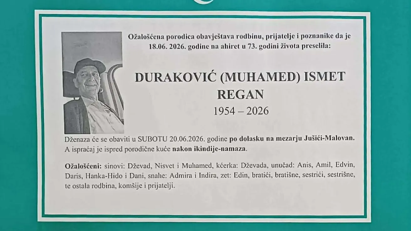 Duraković (Muhamed) Ismet Regan