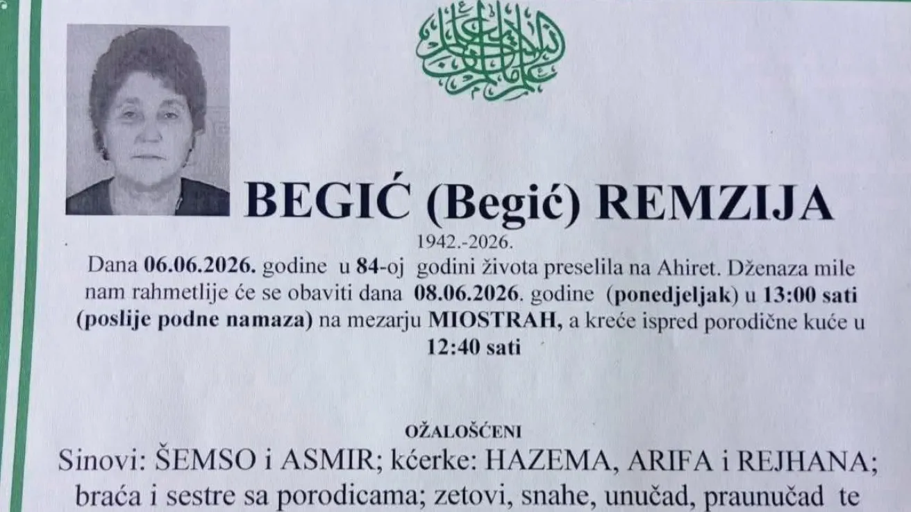 Begić (Begić) Remzija