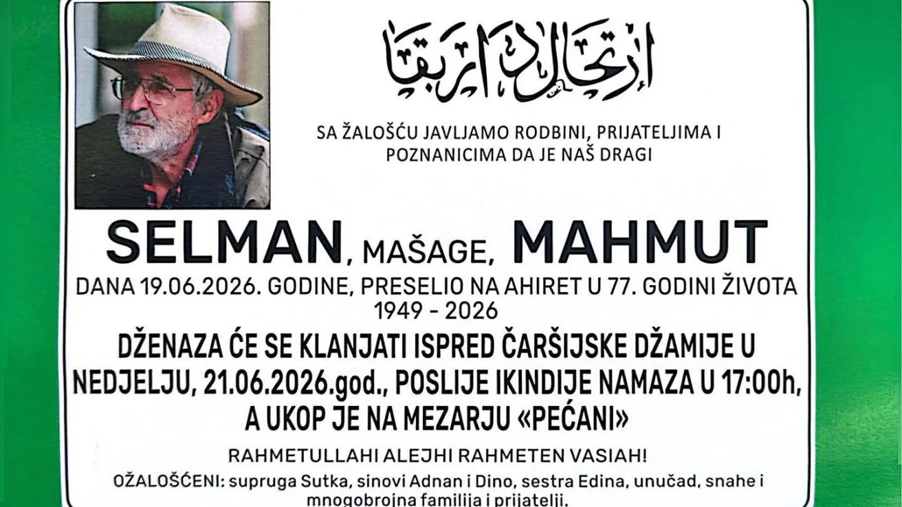 Selman (Ma&scaron;age) Mahmut