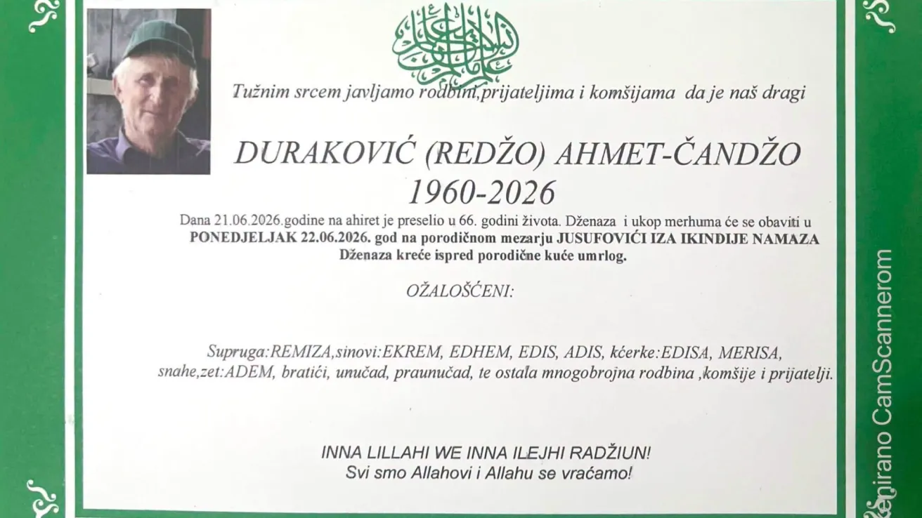 Duraković (Redžo) Ahmet-Čandžo