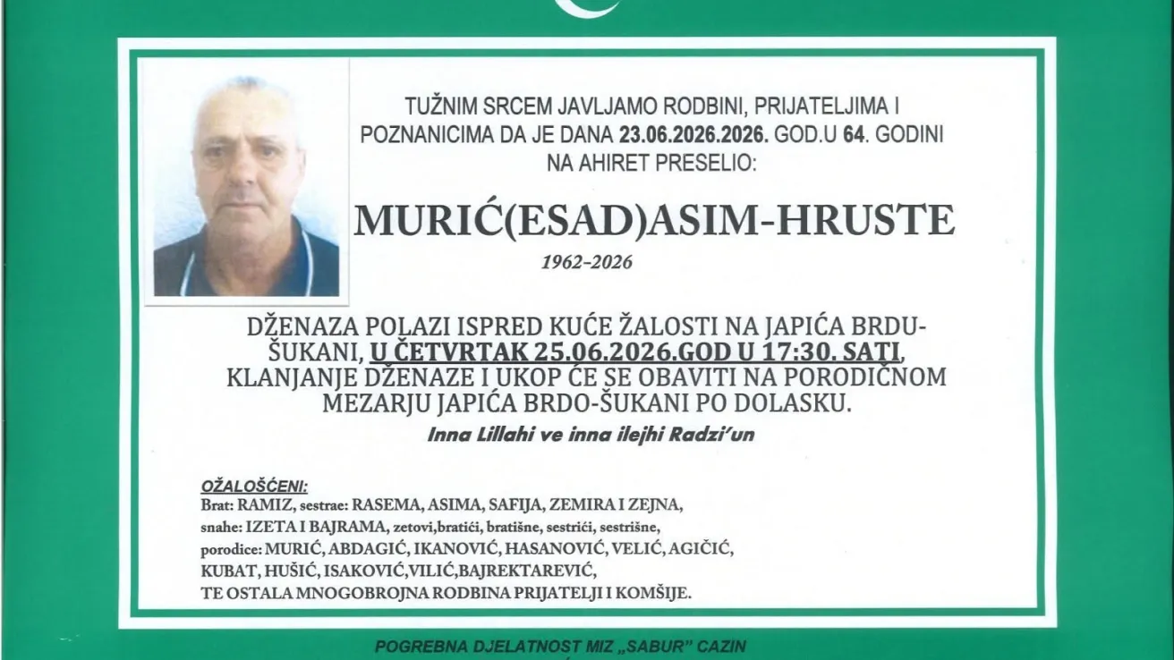 Murić (Esad) Asim &ndash; Hruste