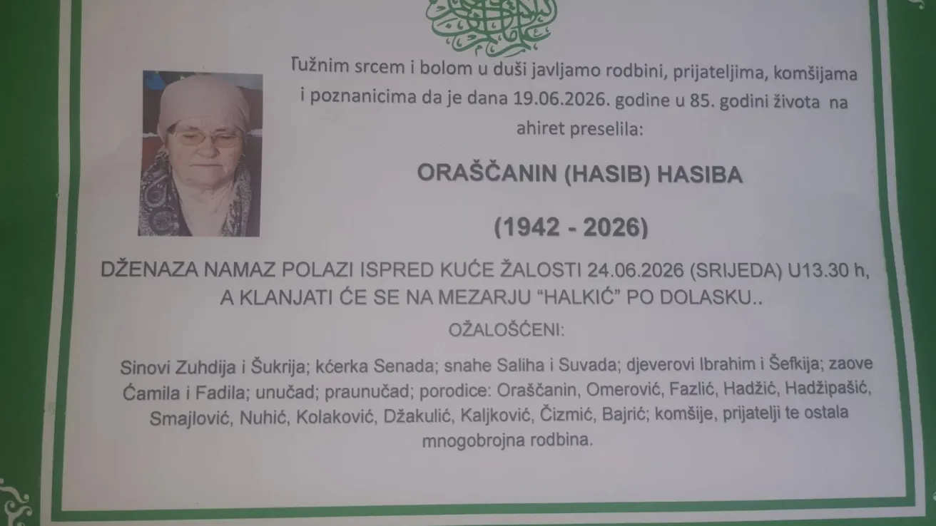 Ora&scaron;čanin (Hasib) Hasiba