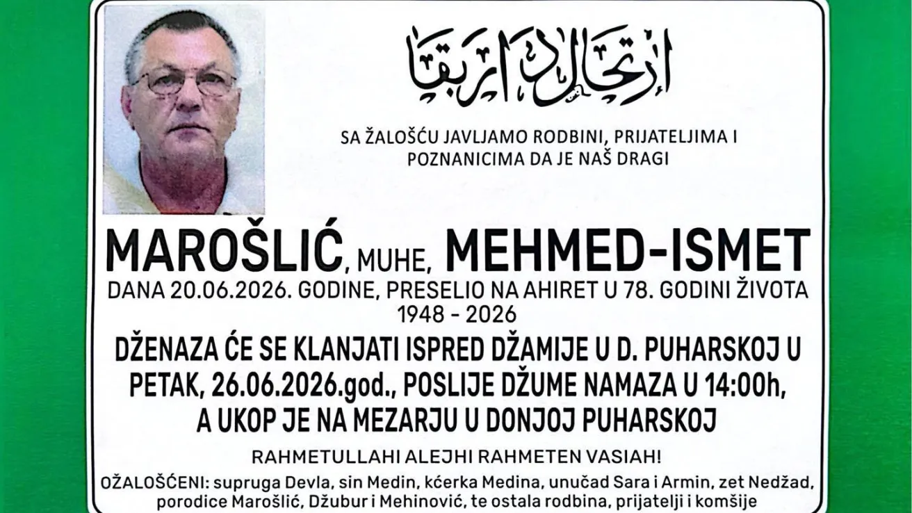 Maro&scaron;lić, Muhe, Mehmed-Ismet