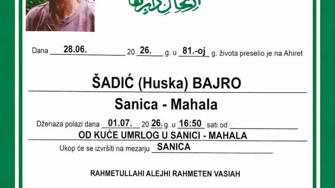 &Scaron;adić (Huska) Bajro