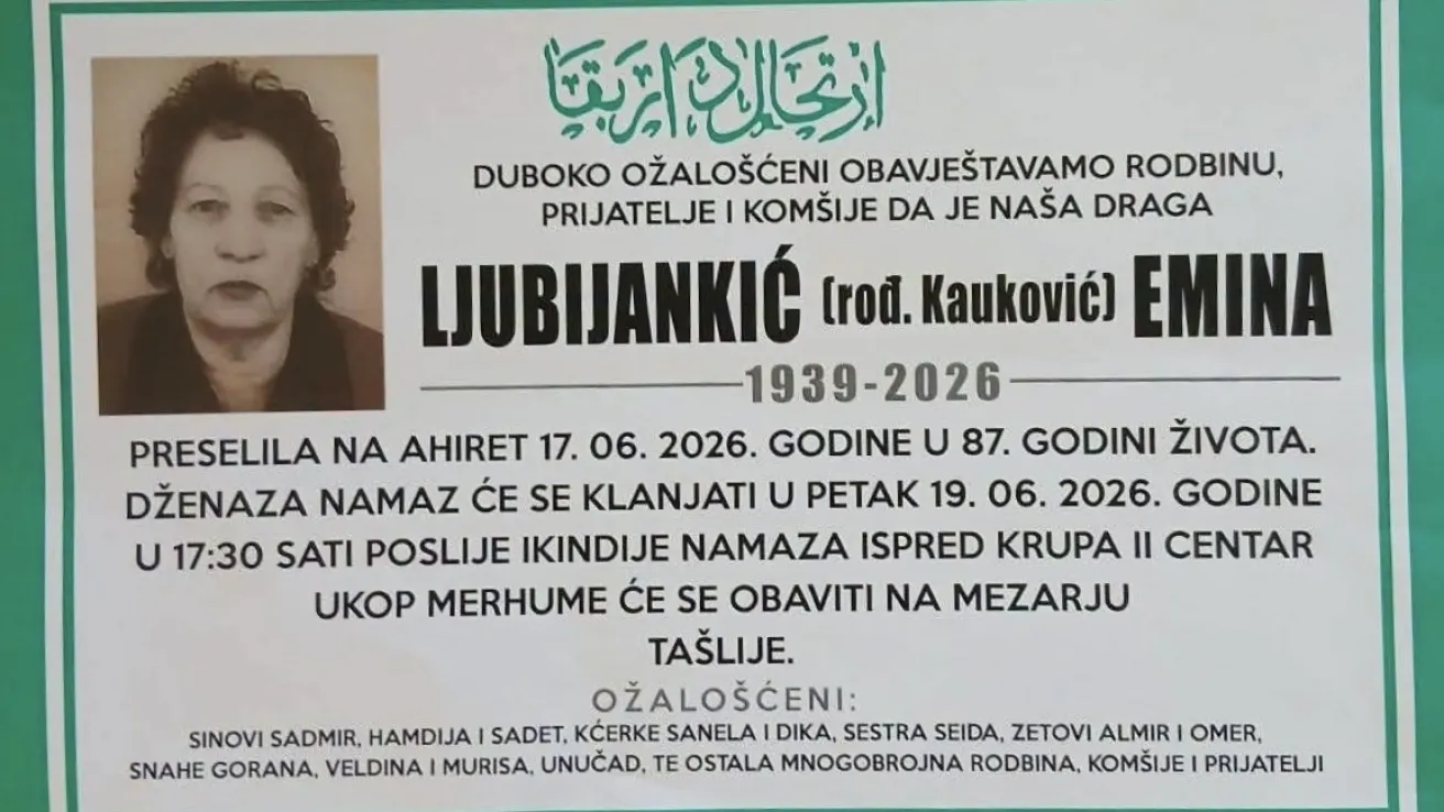 Ljubijankić (rođ. Kauković) Emina