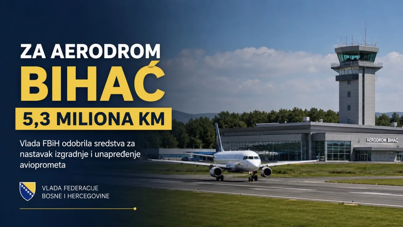 Aerodrom Bihac ilustracija cazin net