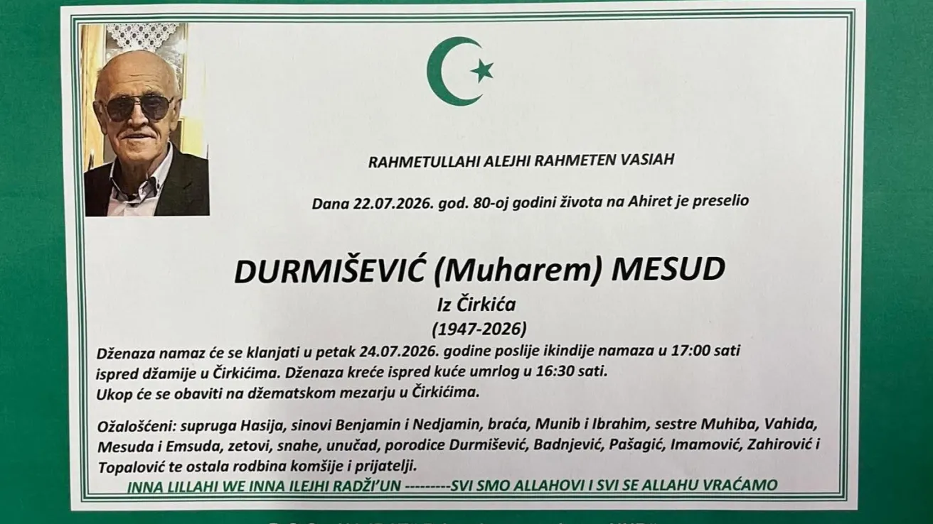 Durmi&scaron;ević (Muharem) Mesud