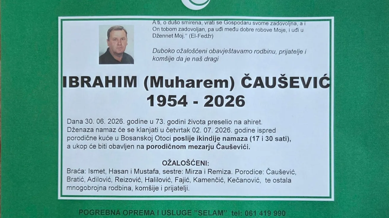 Ibrahim (Muharem) Čau&scaron;ević